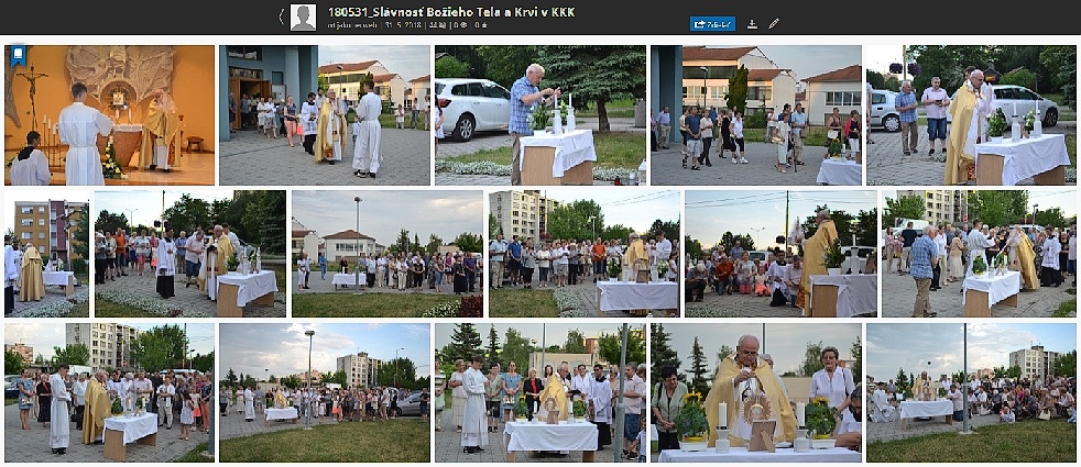 Slávnosť Najsvätejšieho Kristovho Tela a Krvi