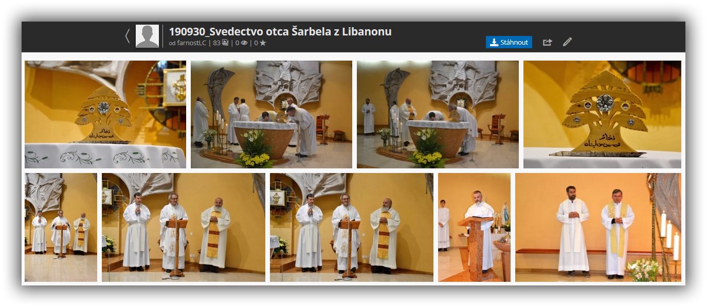 Otec Šarbel v Lučenci