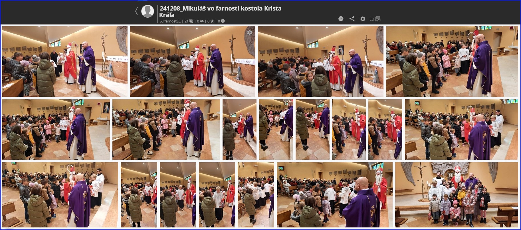 Mikuláš v našej farnosti