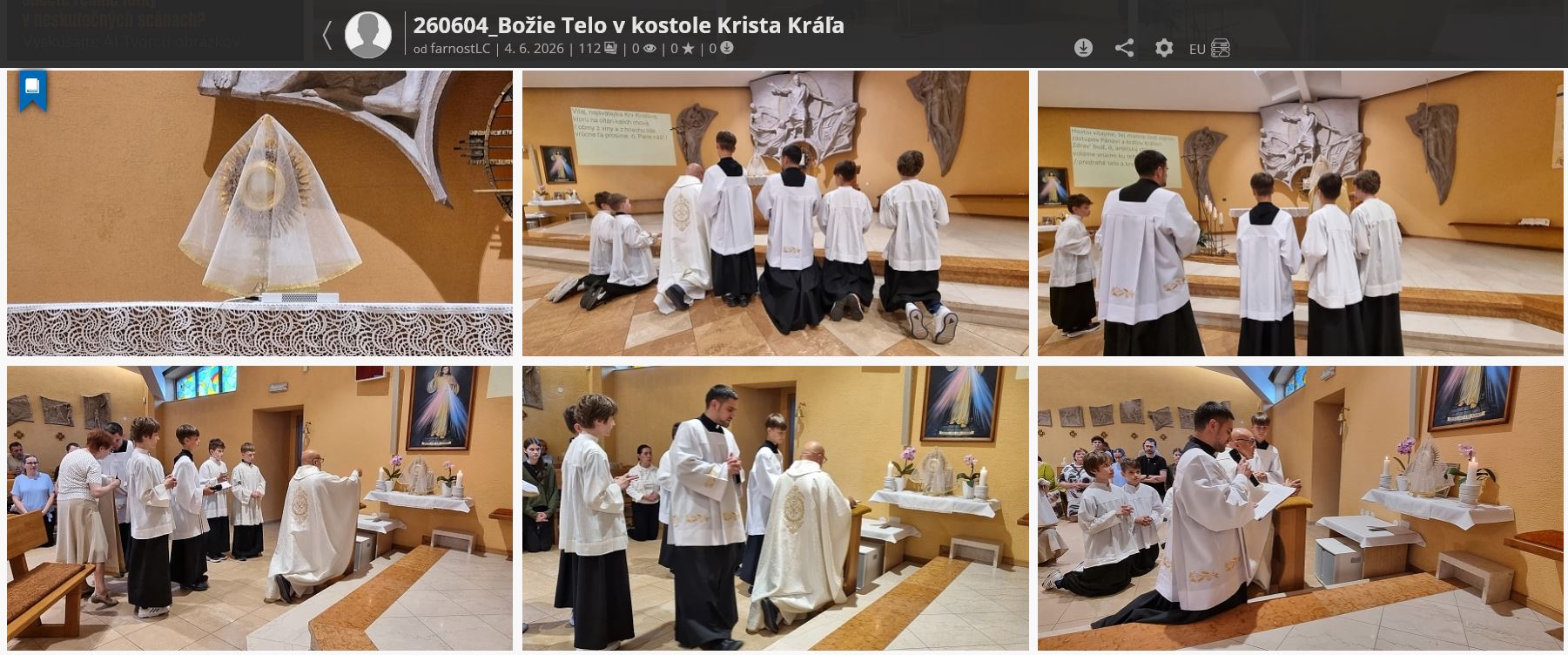 Slávnosť Najsvätejšieho Kristovho tela a krvi